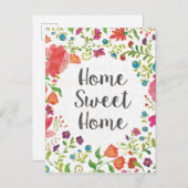 Zoals Frida V | Home Sweet Home Briefkaart (Voorkant / Achterkant)