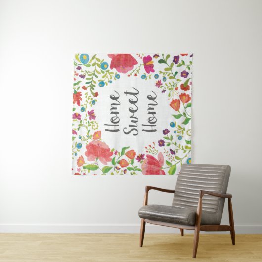 Zoals Frida V | Home Sweet Home Wandkleed (In situ)