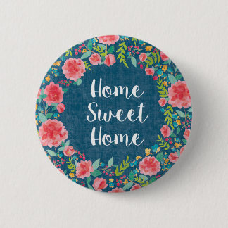 Zoals Frida VII | Home Sweet Home Ronde Button 5,7 Cm