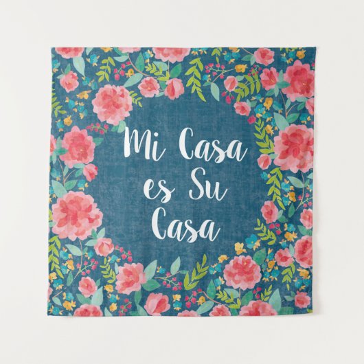 Zoals Frida VIII | Mi Casa es Su Casa Wandkleed (Voorkant (horizontaal))