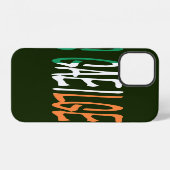 Zoals Gaeilge overlay op de Ierse vlag afbeelding iPhone Hoesje (Achterkant horizontaal)