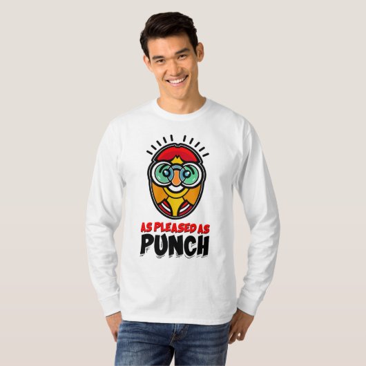 Zoals geprezen als Punch T-shirt (Voorkant volledig)