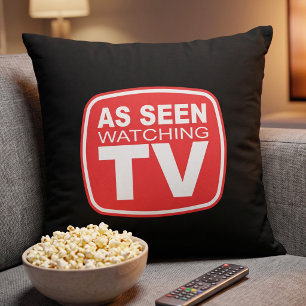 Zoals gezien bij het kijken naar TV-humor Grappi Kussen