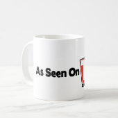 Zoals gezien op tv-Mok Koffiemok (Voorkant links)