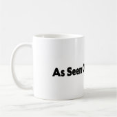 Zoals gezien op tv-Mok Koffiemok (Links)