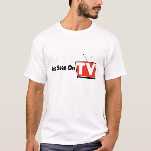 Zoals gezien op tv-Shirt T-shirt (Voorkant)