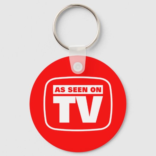Zoals gezien op tv sleutelhanger (Voorkant)