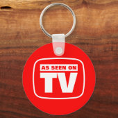 Zoals gezien op tv sleutelhanger (Voorkant)