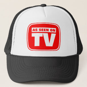Zoals gezien op tv trucker pet
