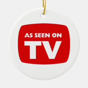 ZOALS GEZIEN OP tv-versiering Keramisch Ornament