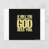 Zoals God je ziet Briefkaart (Voorkant)