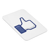 Zoals hand - FB duimen omhoog Magneet (Rechterzijde)