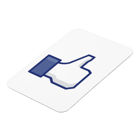 Zoals hand - FB duimen omhoog Magneet (Linkerzijde)