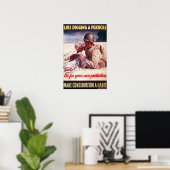 Zoals het Digitaliseren van een oxgat Poster (Thuiskantoor)