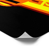 Zoals het warme Poster van $24,95 Art (Hoek)