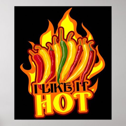 Zoals het warme Poster van $24,95 Art (Voorkant)