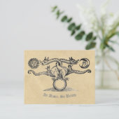 Zoals hierboven, dus hieronder: Alchemy Dragon Briefkaart (Staand voorkant)