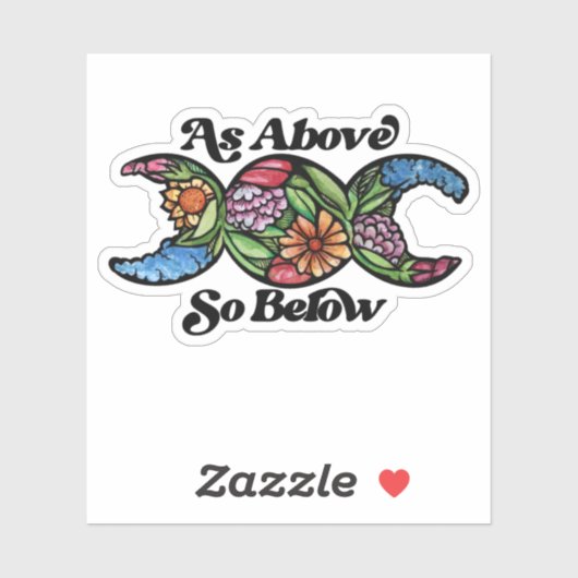 Zoals hierboven, dus onder het driestukssymbool sticker (Vel)