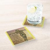 ZOALS HIERBOVEN, DUS ONDER onderzetter Glazen Onderzetter (Schuin)