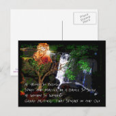 Zoals hierboven, hieronder briefkaart (Voorkant / Achterkant)