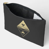 Zoals hierboven, hieronder etui (Open)