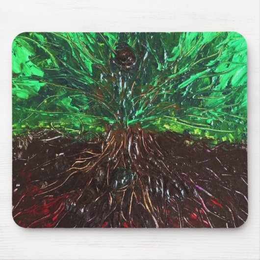 Zoals hierboven, hieronder muismat (Voorkant)