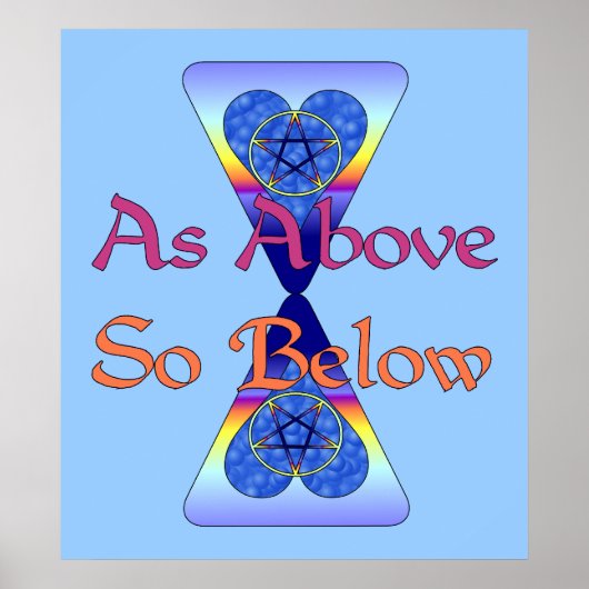 Zoals hierboven, hieronder poster (Voorkant)