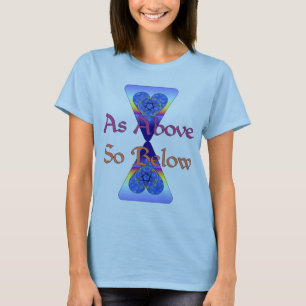 Zoals hierboven, hieronder t-shirt