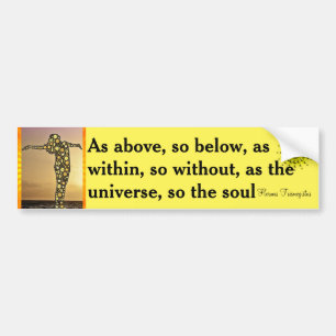 ZOALS HIERBOVEN IS VERMELD, DUS HIERONDER BUMPERSTICKER