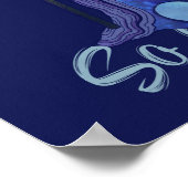 Zoals hierboven onder Crone Moon Goddess Pagan Art Poster (Hoek)