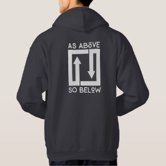 Zoals hierboven... onder Hoodie