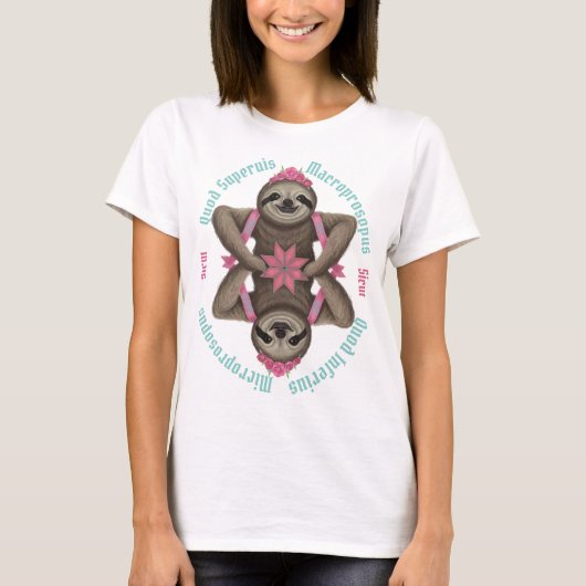 Zoals hierboven t-shirt (Voorkant)