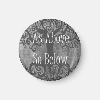 Zoals hierboven Zo onder Tree of Life Magnet