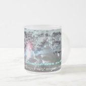 Zoals Hope vliegt officiële liefdesMok Matglas Koffiemok (Voorkant rechts)