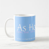 Zoals Hope vliegt officiële Mok (Links)