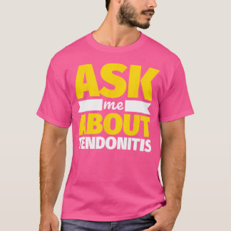 Zoals ik over tendinitis Grappig Gewichtheffen T-shirt