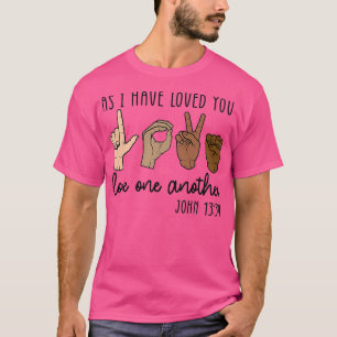 Zoals ik van je hou t-shirt