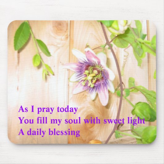 Zoals ik vandaag bid muismat (Voorkant)