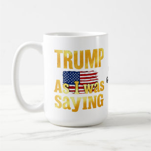 Zoals ik zei Funny Retro Quote Kleurrijk Koffiemok