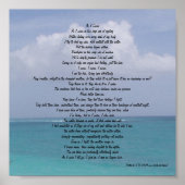 Zoals ik zwom poster (Voorkant)