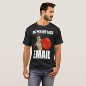Zoals in mijn laatste e-mailbericht Boxing Women H T-shirt (Voorkant volledig)