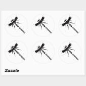 Zoals insecten 5 ronde sticker (Vel)
