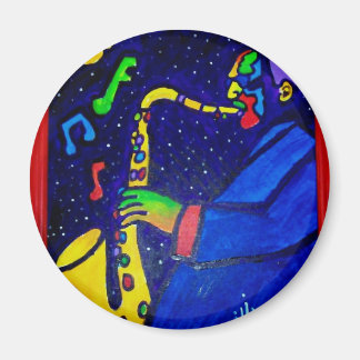 Zoals Jazz Man van Piliero Magneet