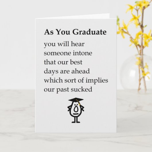 Zoals je Afstuderen, wordt het Afstudeerder van de Kaart (Gele Bloem)