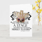 Zoals je het leuk vindt, citaat kaart (Gele Bloem)