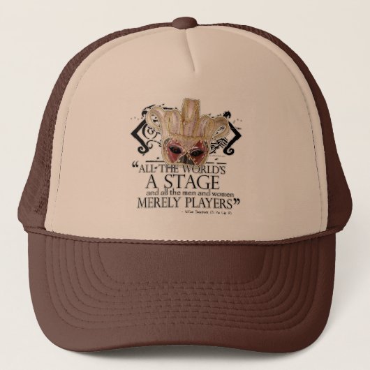 Zoals je het leuk vindt, citaat trucker pet (Voorkant)