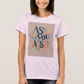 Zoals je wilt t-shirt
