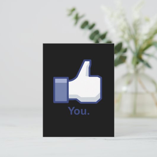 Zoals jij briefkaart (Staand voorkant)