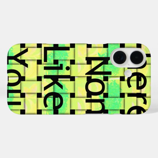 Zoals jij Case-Mate iPhone case (Achterkant (horizontaal))