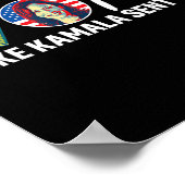 Zoals Kamala stuurde je Shirt baarmoeder feministi Poster (Hoek)